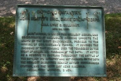 113th Ohio Infantry. Marker. Click for full size. 113th Ohio Infantry. Marker image. Click for full size.