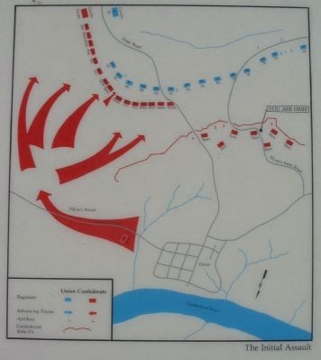 Map of the Confederate Breakout image. Click for full size.