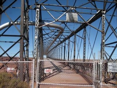 Cameron Suspension Bridge. Click for full size. Cameron Suspension Bridge image. Click for full size.