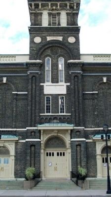 Front of Old St. Mary's Church. Click for full size. Front of Old St. Mary's Church image. Click for full size.