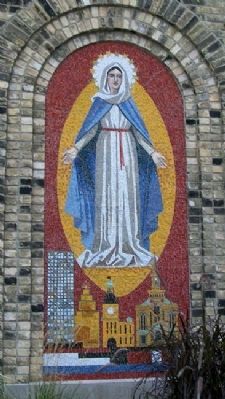 Old St. Mary's Church Mosaic. Click for full size. Old St. Mary's Church Mosaic image. Click for full size.