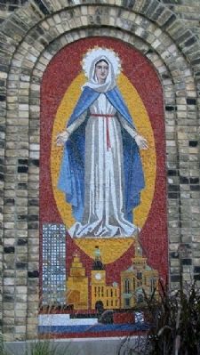 Old St. Mary's Church Mosaic image. Click for full size.
