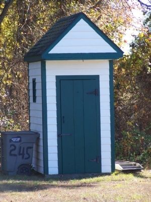 Griffith's Chapel Outhouse image. Click for full size.