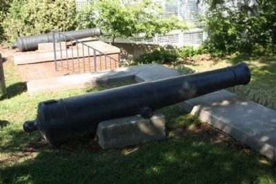 The War of 1812 Memorial Park cannon on display, 2 of several seen at the park image. Click for full size.