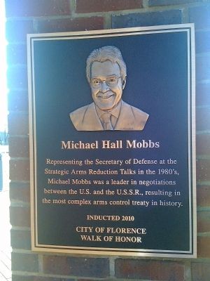 Michael Hall Mobbs Marker image. Click for full size.