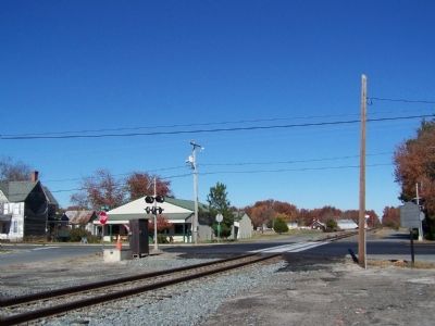 Ellendale's Railroad Square image. Click for full size.
