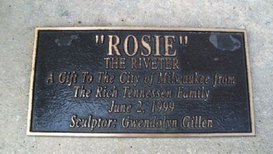 Rosie Marker. Click for full size. Rosie Marker image. Click for full size.