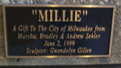 Millie Marker. Click for full size. Millie Marker image. Click for full size.