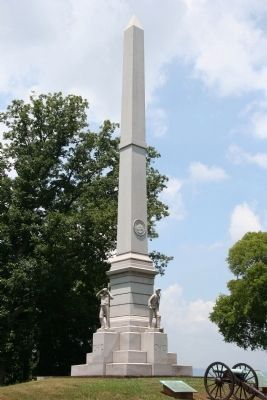 10th Ohio Cavalry Marker. Click for full size. 10th Ohio Cavalry Marker image. Click for full size.