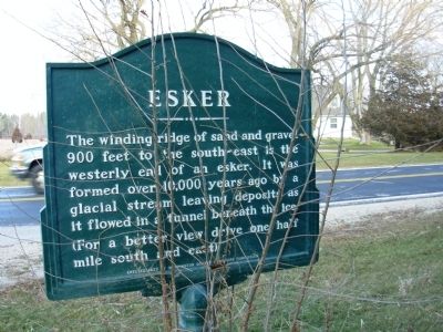 Esker Marker image. Click for full size.