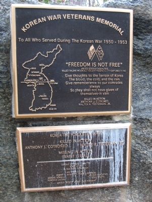 Rye Korean War Veterans Memorial image. Click for full size.