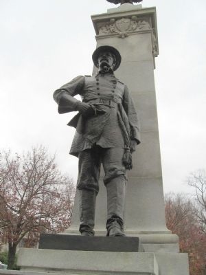 Colonel Nelson B. Bartram, GAR Monument - Port Chester, New York image. Click for more information.