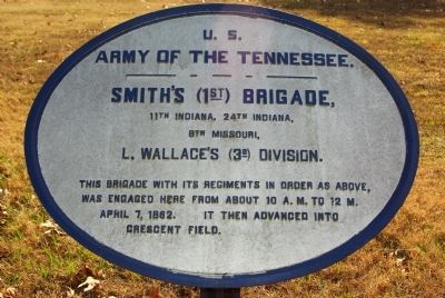 Smith's Brigade Marker image. Click for full size.