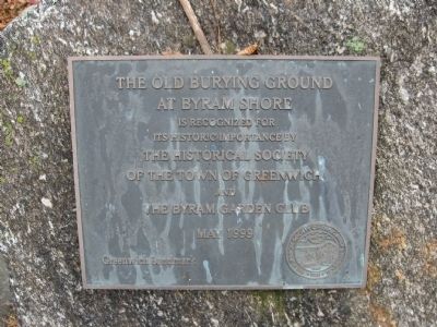 The Old Burying Ground Marker. Click for full size. The Old Burying Ground Marker image. Click for full size.
