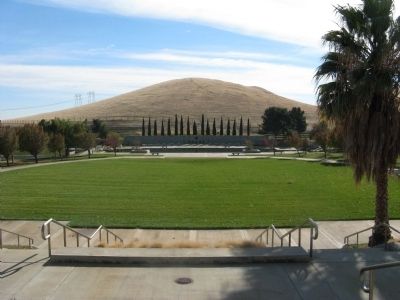 Memorial Garden As Viewed from the Administration Building image. Click for full size.