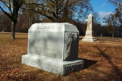 46th Illinois Infantry Marker image. Click for full size.