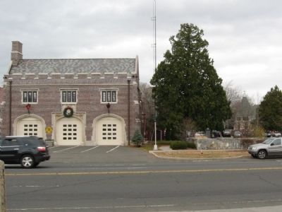 The Cos Cob Fire Station image. Click for full size.
