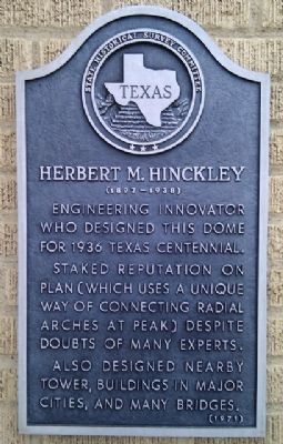 Herbert M. Hinckley Marker image. Click for full size.
