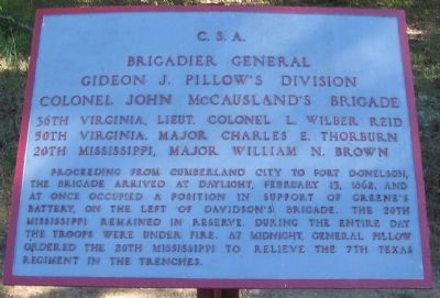 McCausland's Brigade Tablet image. Click for full size.