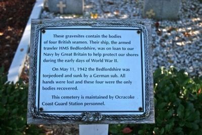 British Cemetery Marker image. Click for full size.