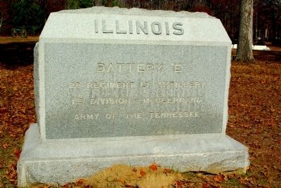 2nd Illinois Battery Marker image. Click for full size.