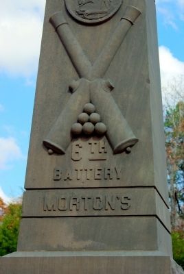 Morton's Battery Marker image. Click for full size.