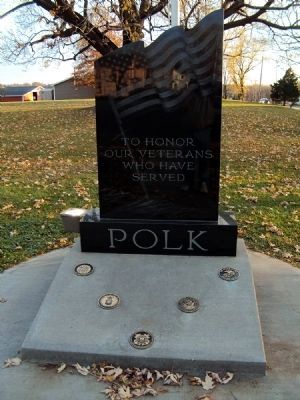 Veteran's Monument Marker image. Click for full size.