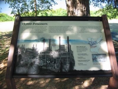 13,000 Prisoners Marker. Click for full size. 13,000 Prisoners Marker image. Click for full size.
