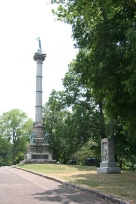 97th Ohio Vol. Inf't. Marker. Click for full size. 97th Ohio Vol. Inf't. Marker image. Click for full size.