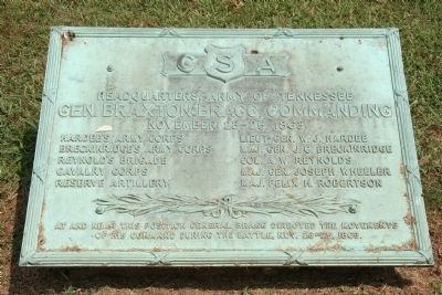 Headquarters Marker image. Click for full size.