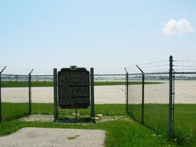 General Mitchell Field Marker image. Click for full size.