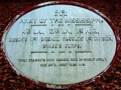Gibson's Brigade Marker image. Click for full size.