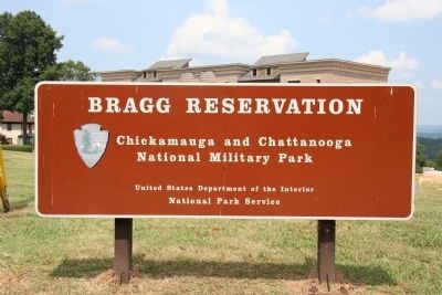 Bragg Reservation Sign. Click for full size. Bragg Reservation Sign image. Click for full size.