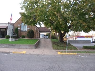 Site of the Hiram S. Allen Home and Marker. Click for full size. Site of the Hiram S. Allen Home and Marker image. Click for full size.