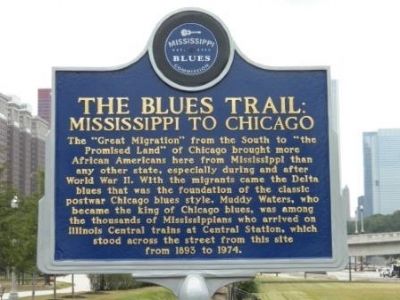 The Blues Trail Marker image. Click for full size.