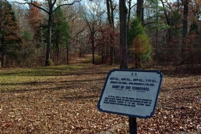 Marsh's Brigade Marker. Click for full size. Marsh's Brigade Marker image. Click for full size.