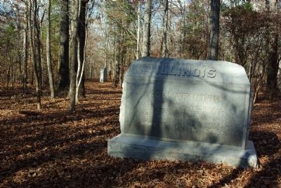 40th Illinois Infantry Marker. Click for full size. 40th Illinois Infantry Marker image. Click for full size.