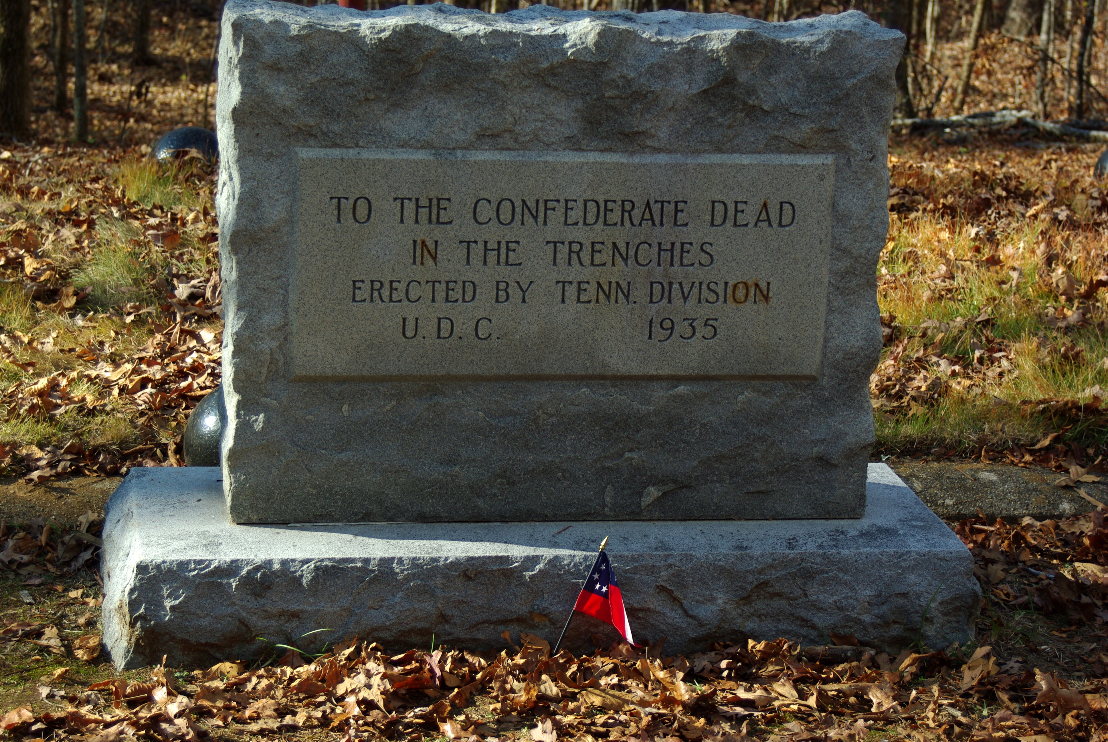 Confederate Burial Trench #2 Marker