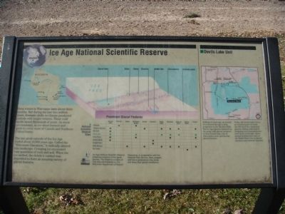 Ice Age National Scientific Reserve Marker image. Click for full size.