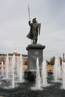 The Trojan Fountain - Troy University. Click for full size. The Trojan Fountain - Troy University image. Click for full size.