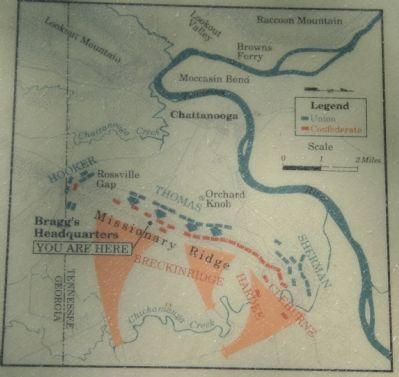 Battle of Missionary Ridge Marker. Click for full size. Battle of Missionary Ridge Marker image. Click for full size.