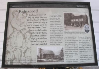 "Kidnapped" Wayside Exhibit Marker image. Click for full size.