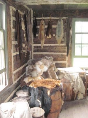 Fur Trade Cabin. Click for full size. Fur Trade Cabin image. Click for full size.