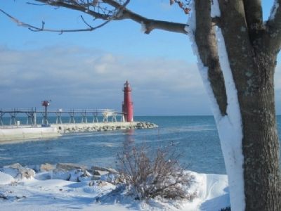 Light House near marker. Click for full size. Light House near marker image. Click for full size.