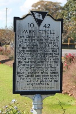 Park Circle Marker. Click for full size. Park Circle Marker image. Click for full size.