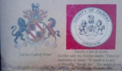 Fairfax Coat of Arms image. Click for full size.