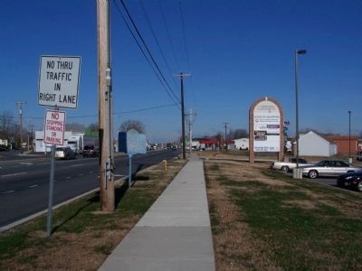 US 13 near the marker image. Click for full size.