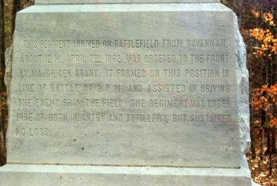 15th Indiana Infantry Marker. Click for full size. 15th Indiana Infantry Marker image. Click for full size.