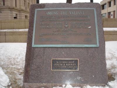 "Among the Valiant" Marker. Click for full size. "Among the Valiant" Marker image. Click for full size.