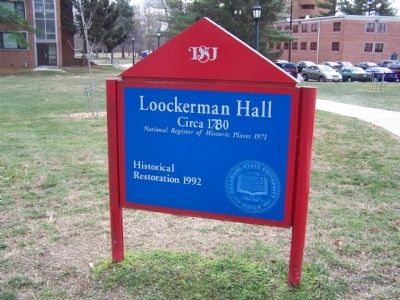 Loockerman Hall Sign image. Click for full size.